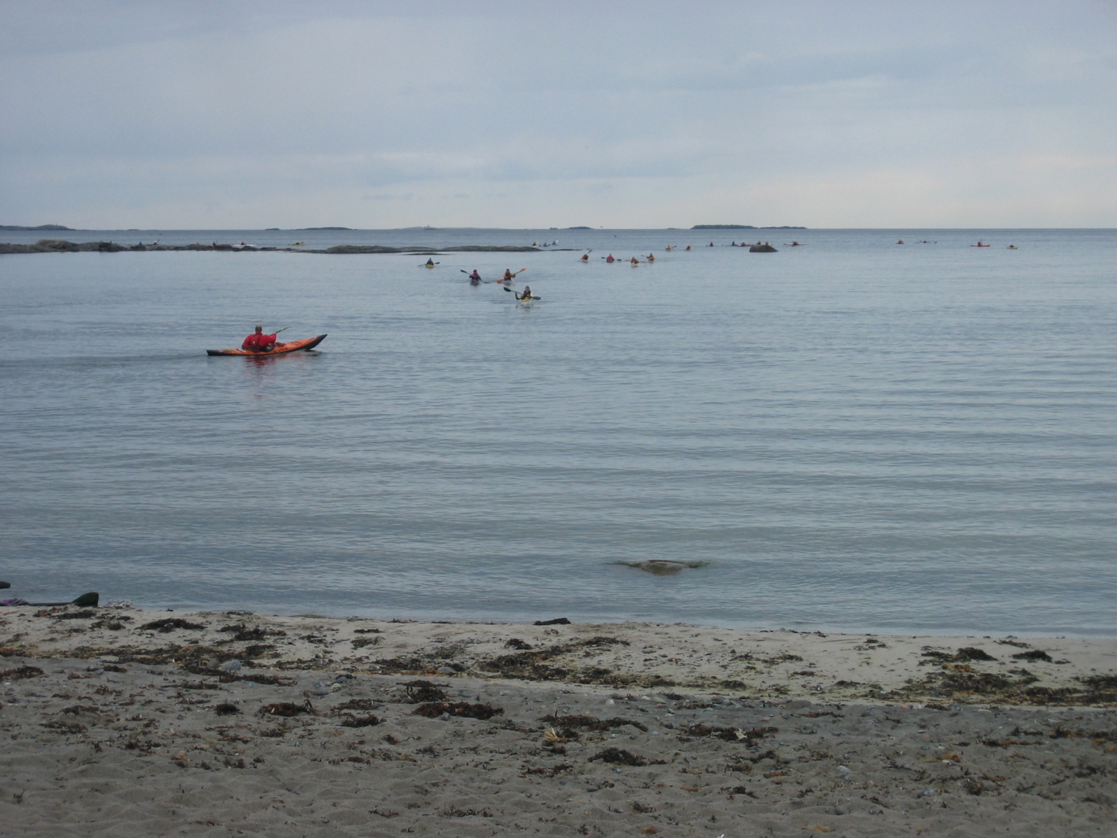 Persons kayaking.